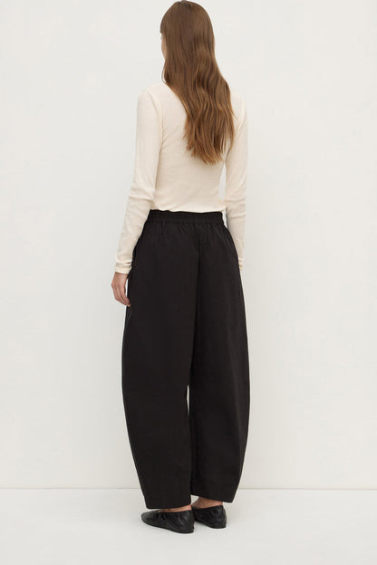 Assembly Label | Lola Barrel Pant - Black