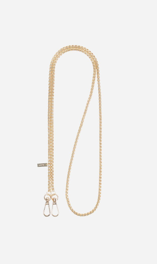Louve | Gaia Gold Plated Crossbody Phone Chain