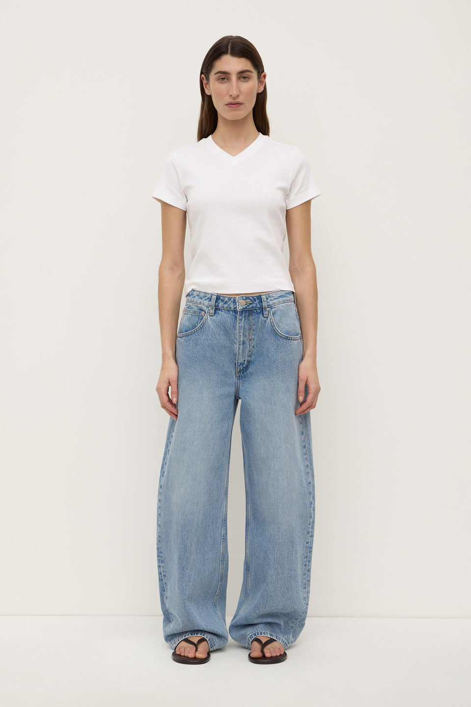Assembly Label | Low Curve Mid Rise Jean - Indigo