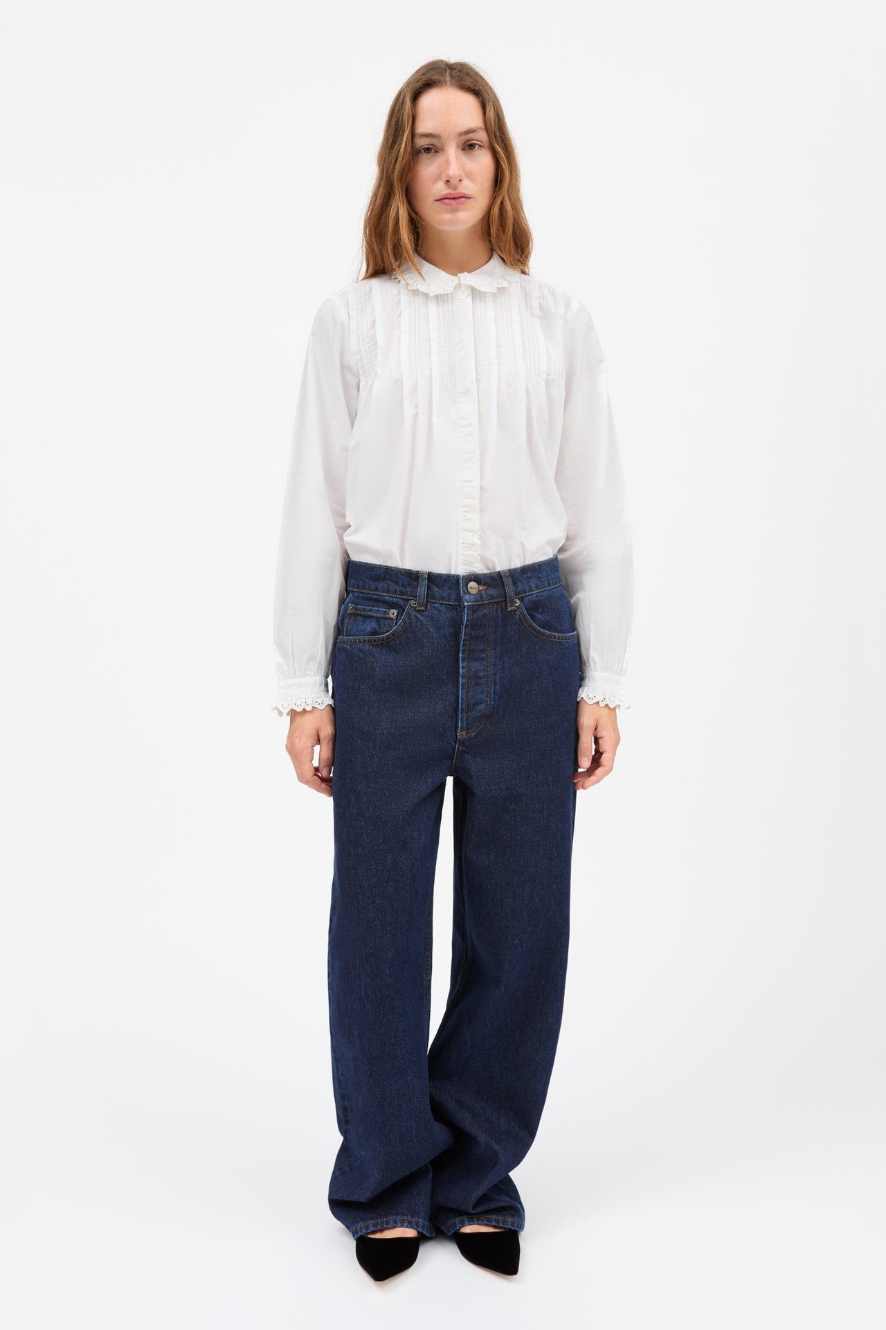 Skall Studio | Lulu Shirt - Optic White