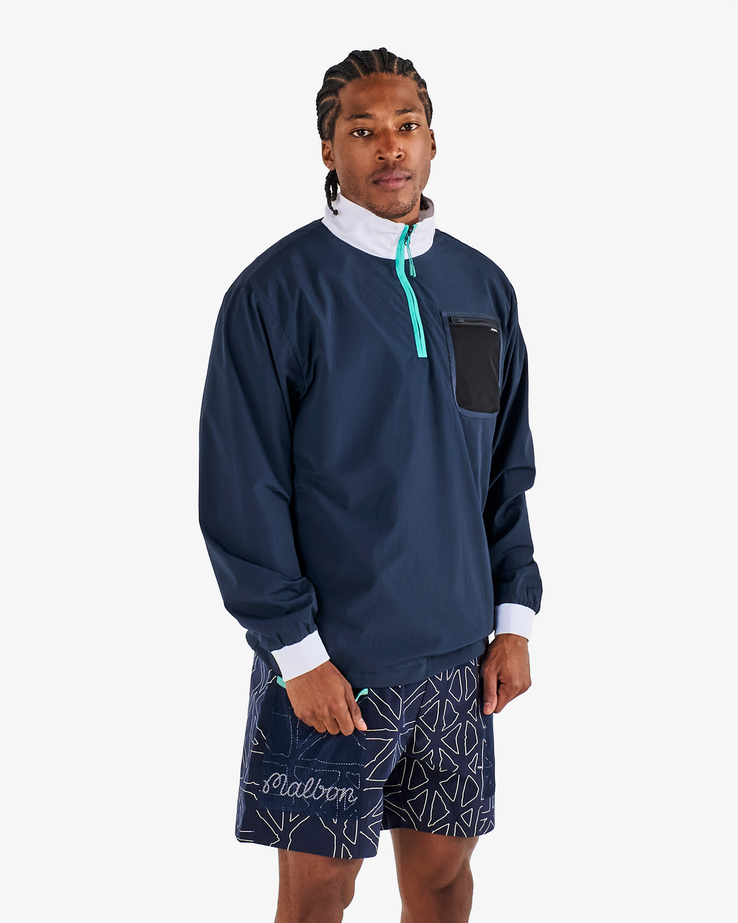 Malbon | Cascade Windshirt - Midnight