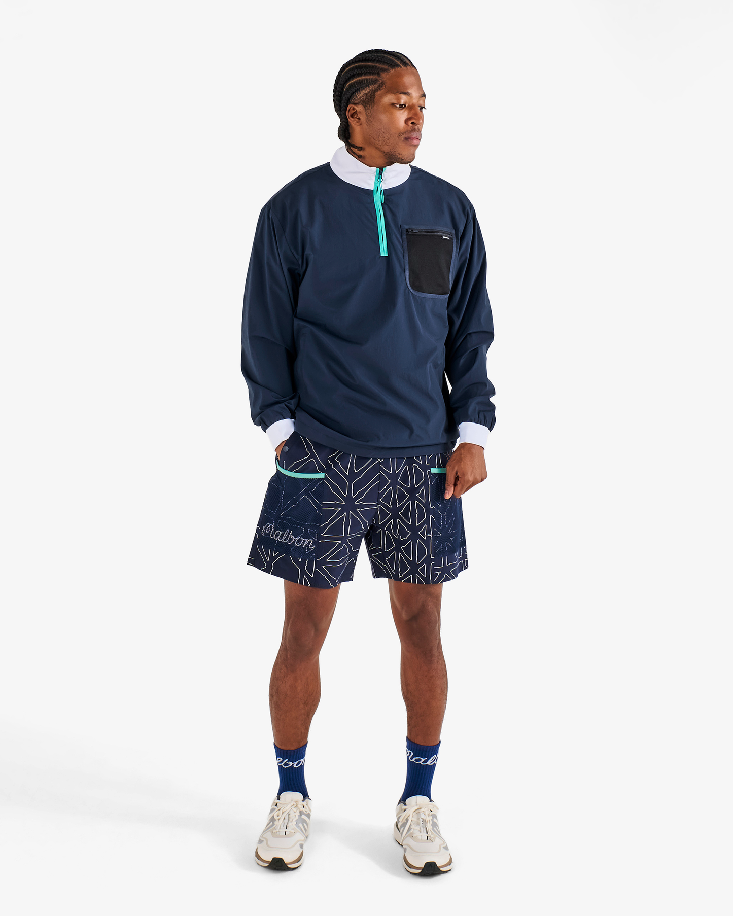 Malbon | Cascade Windshirt - Midnight