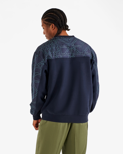 Malbon | Tierra Crewneck - Midnight