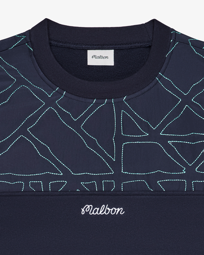 Malbon | Tierra Crewneck - Midnight