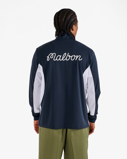 Malbon | Santiago Mid Layer - Midnight / White