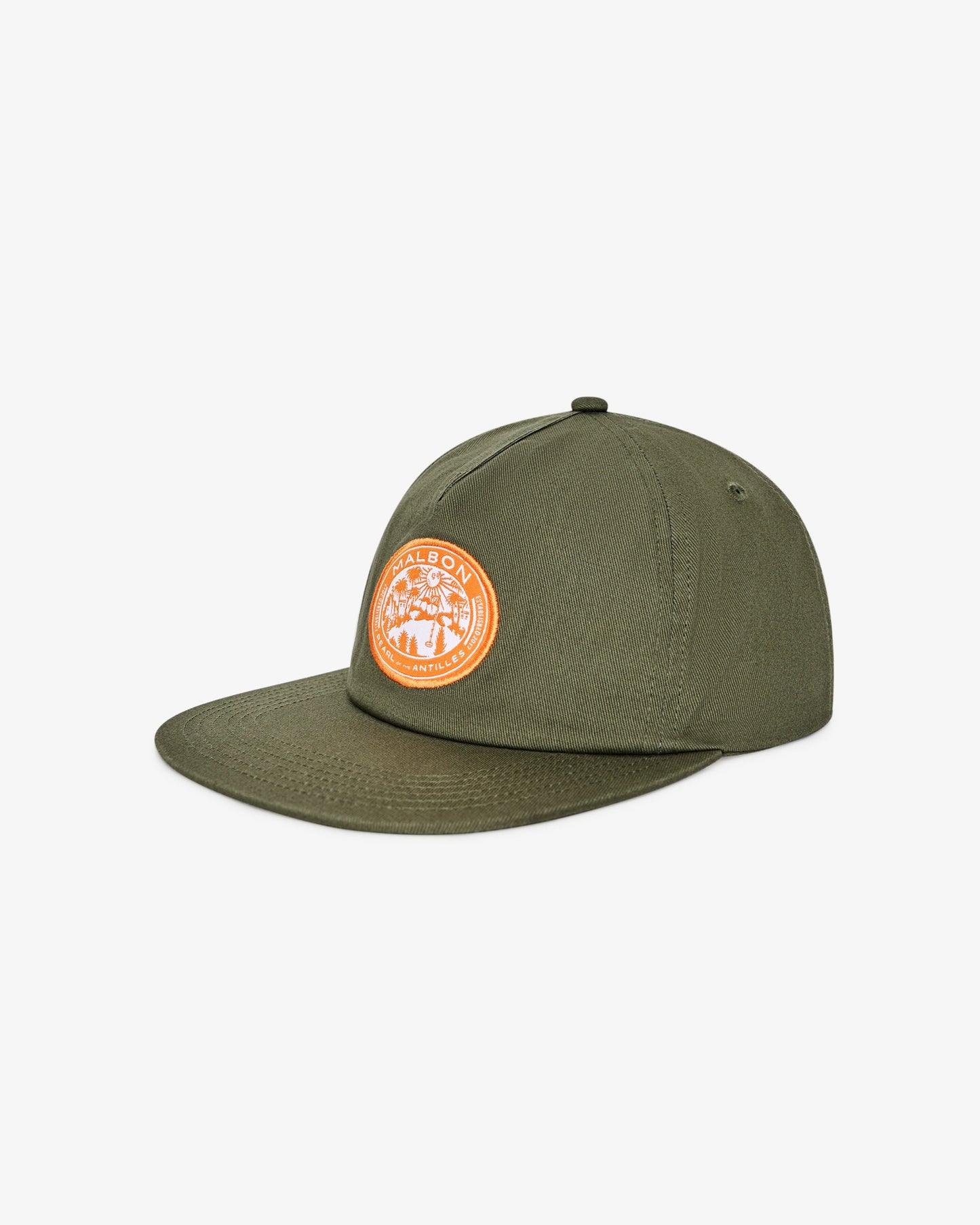 Malbon | Horizon Snapback - Olivine