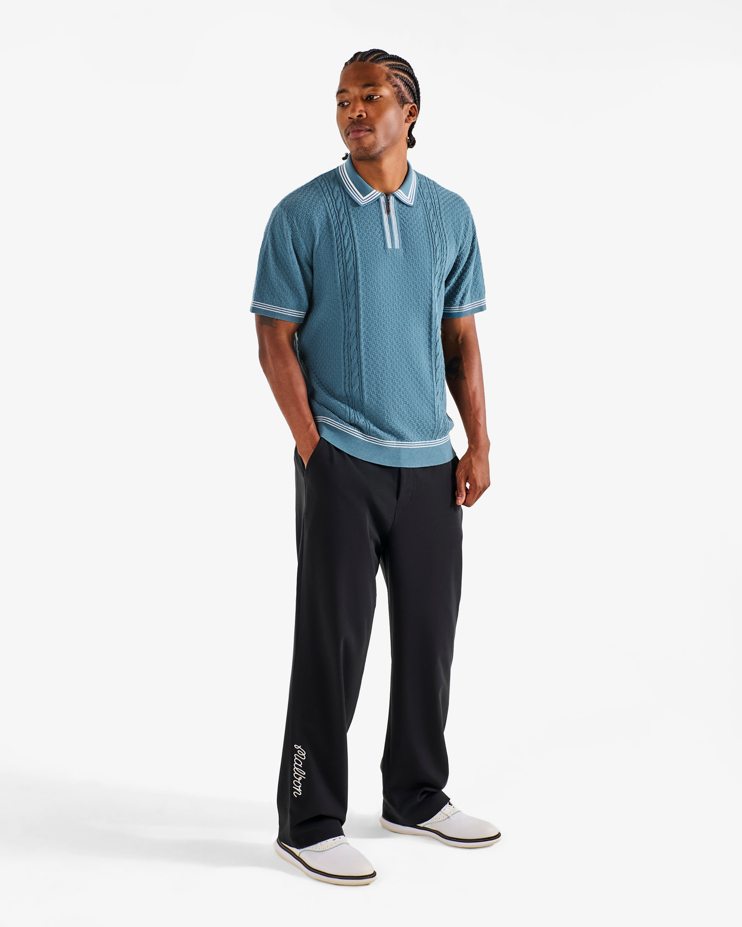Malbon | Navarro Polo - Aegean Blue