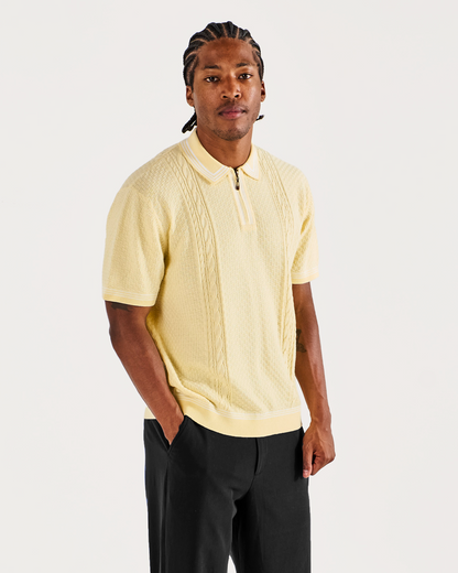 Malbon | Navarro Polo - Wax Yellow
