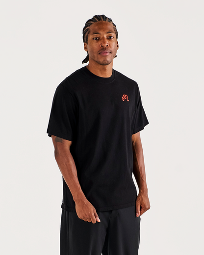 Malbon | Bermuda Rooster Tee - Black
