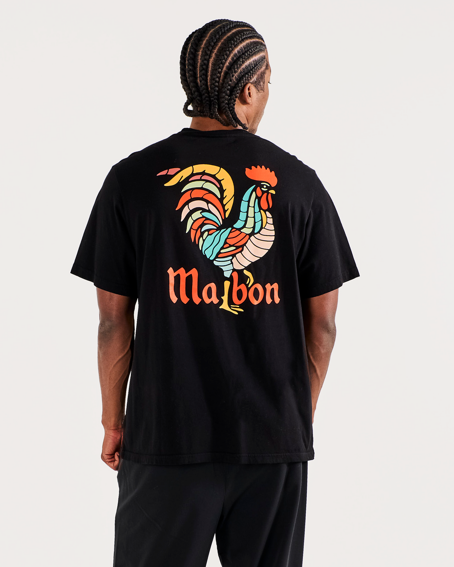 Malbon | Bermuda Rooster Tee - Black