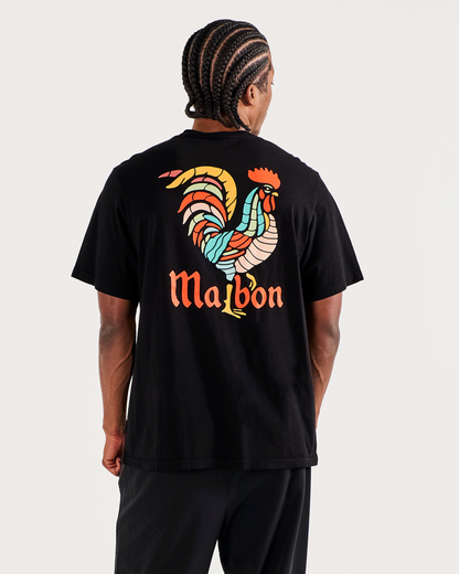 Malbon | Bermuda Rooster Tee - Black