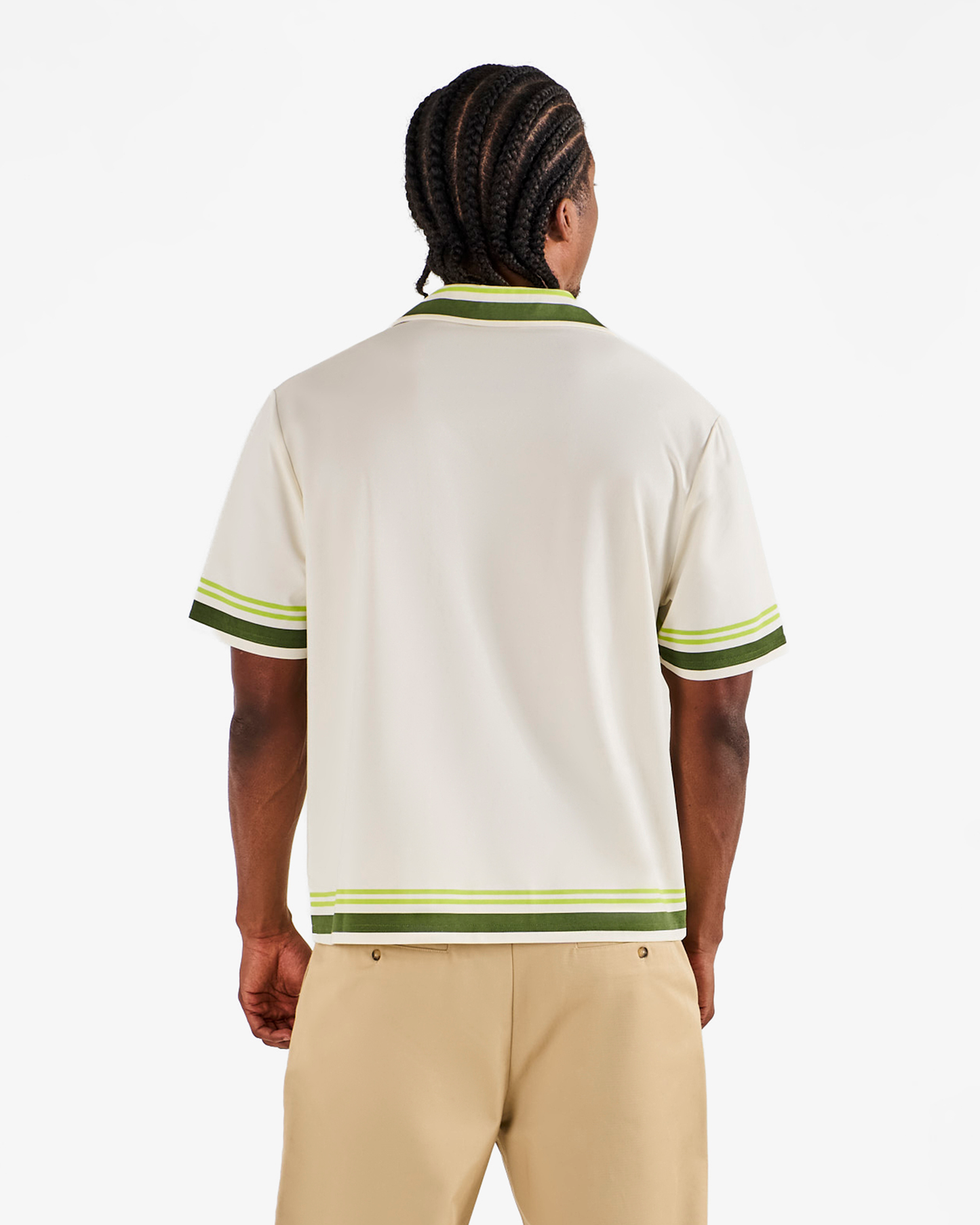 Malbon | Ventura Camp Shirt - White