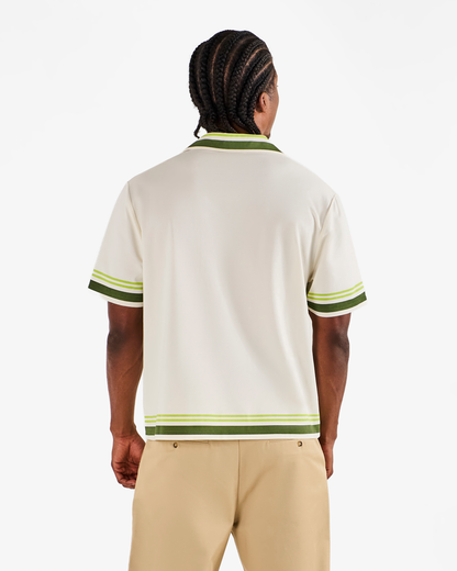 Malbon | Ventura Camp Shirt - White