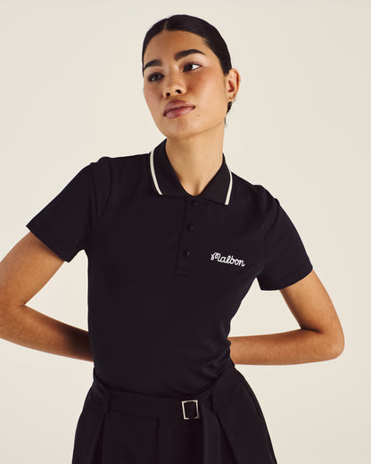 Malbon | Paloma Polo - Black / Black