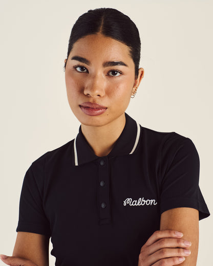 Malbon | Paloma Polo - Black / Black