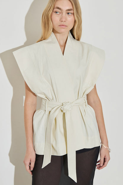 Maison Essentiele | Kimono Top - Cream