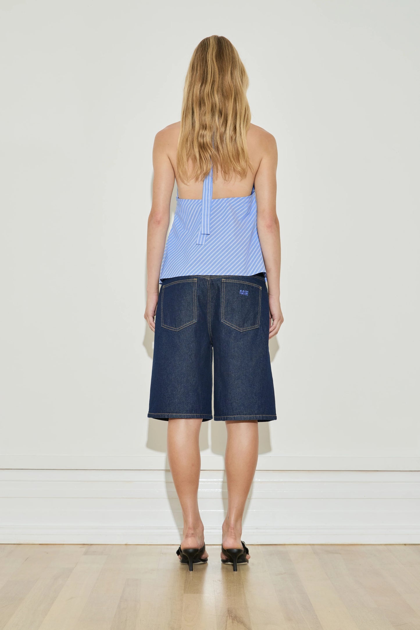 Maison Essentiele | Vintage Halter Cami - Stripe