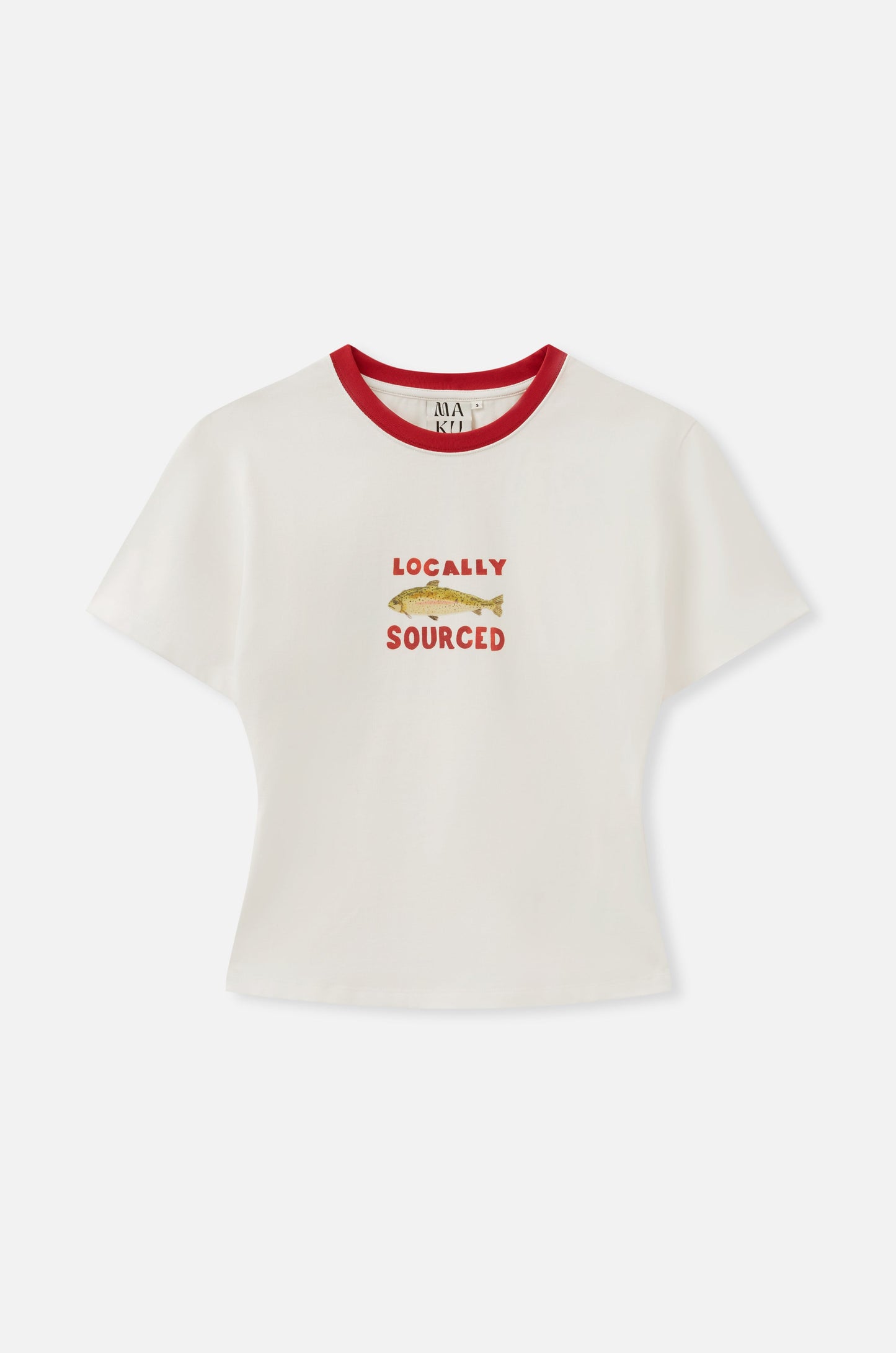 Maku The Label | Locally Sourced Fitted Tee - White