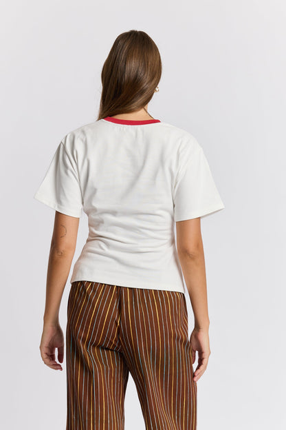 Maku The Label | Locally Sourced Fitted Tee - White
