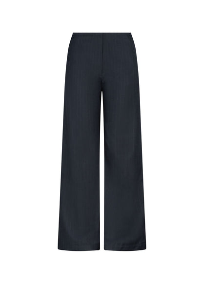 One Of Others | Margot Pant - Navy Pinstripe