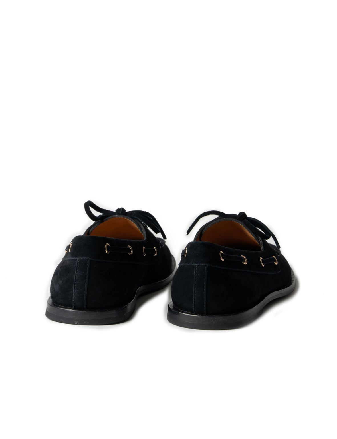 La Tribe | Marlo Boat Shoe - Black Suede