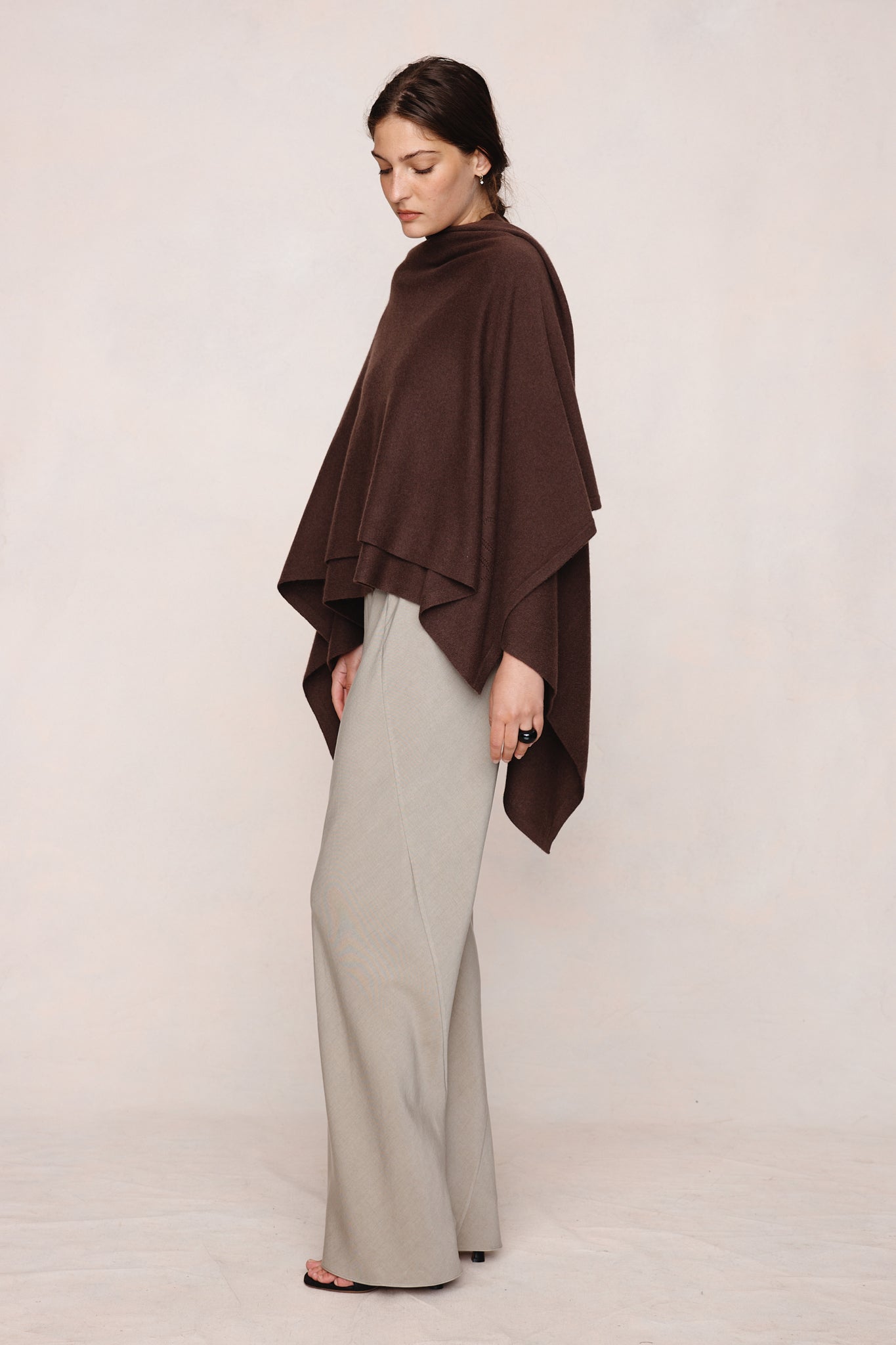 Marle | Matilda Poncho - Carob