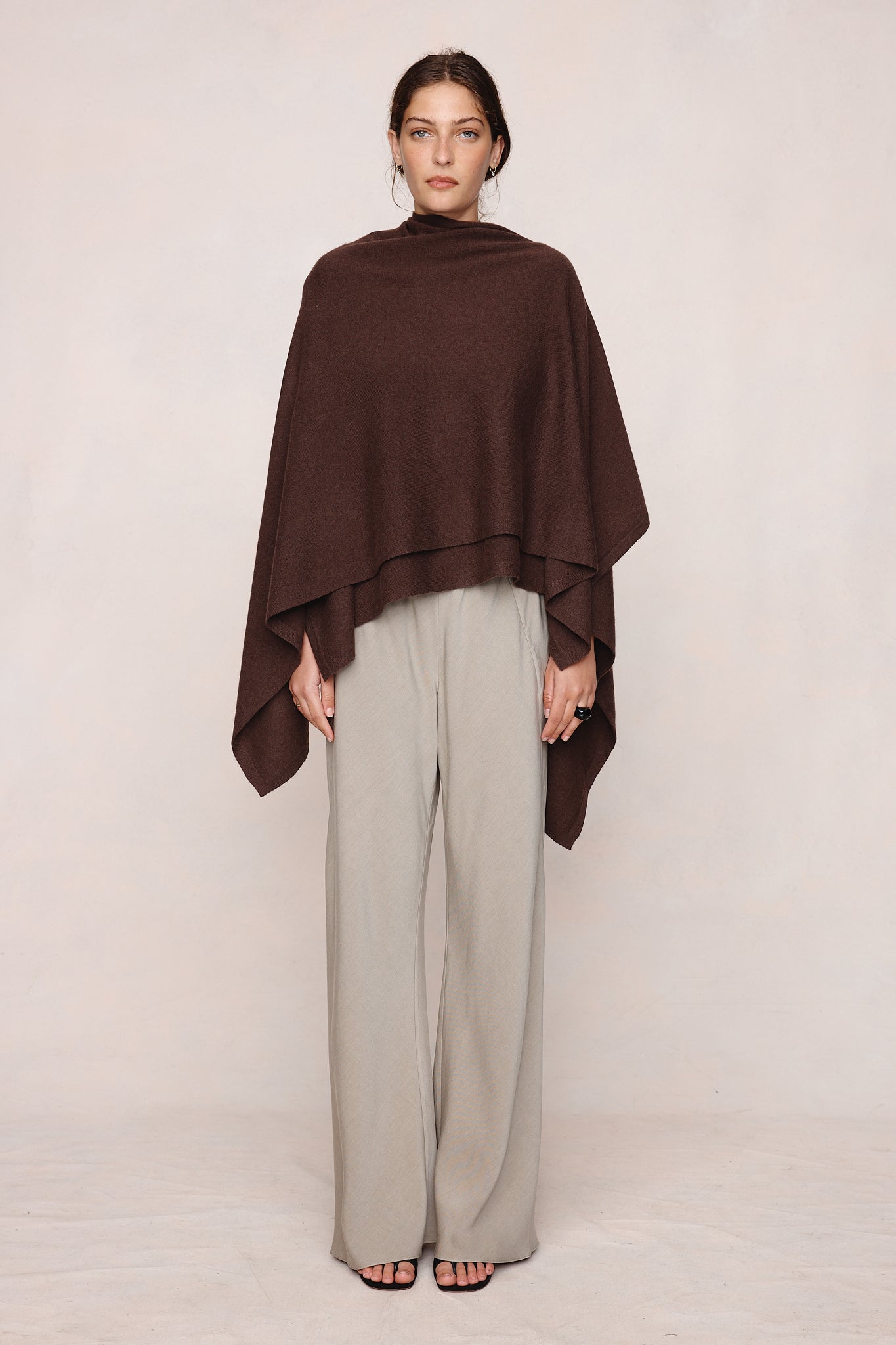 Marle | Matilda Poncho - Carob