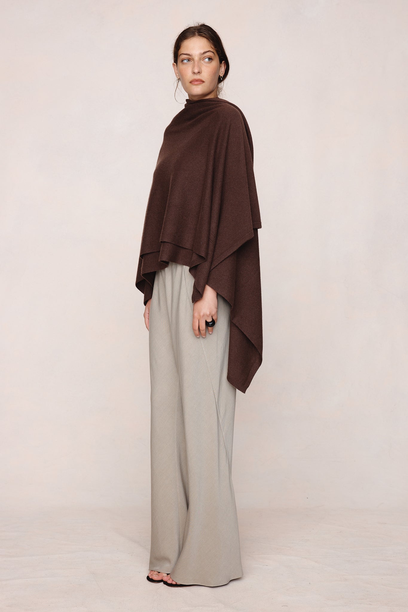 Marle | Matilda Poncho - Carob