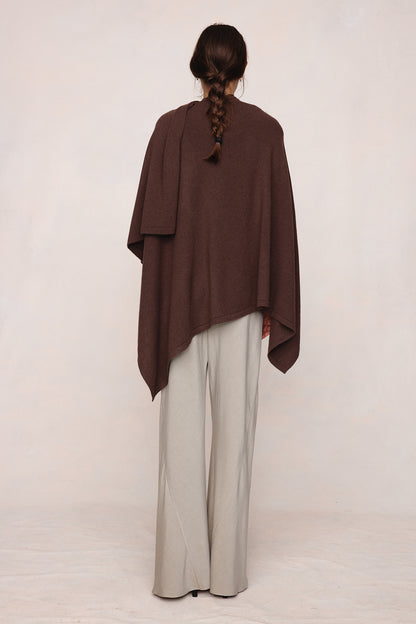 Marle | Matilda Poncho - Carob