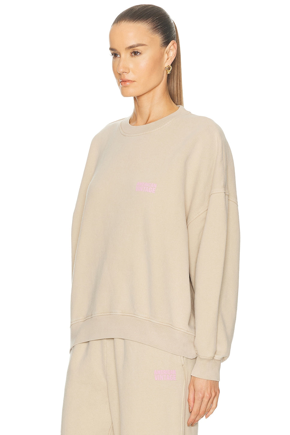 American Vintage | Plizzy Sweater - Vintage Dune