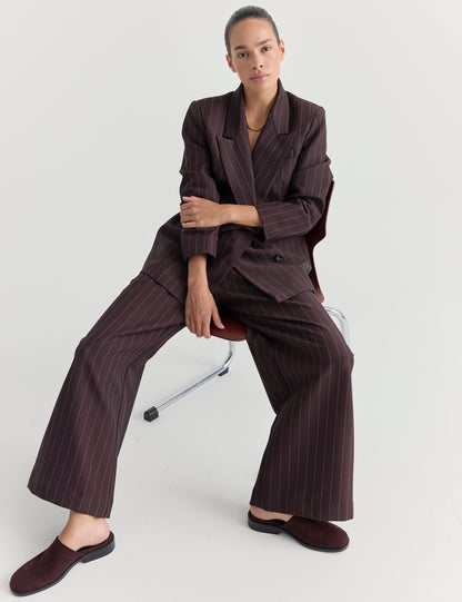 La Tribe | Millie Mule - Chocolate