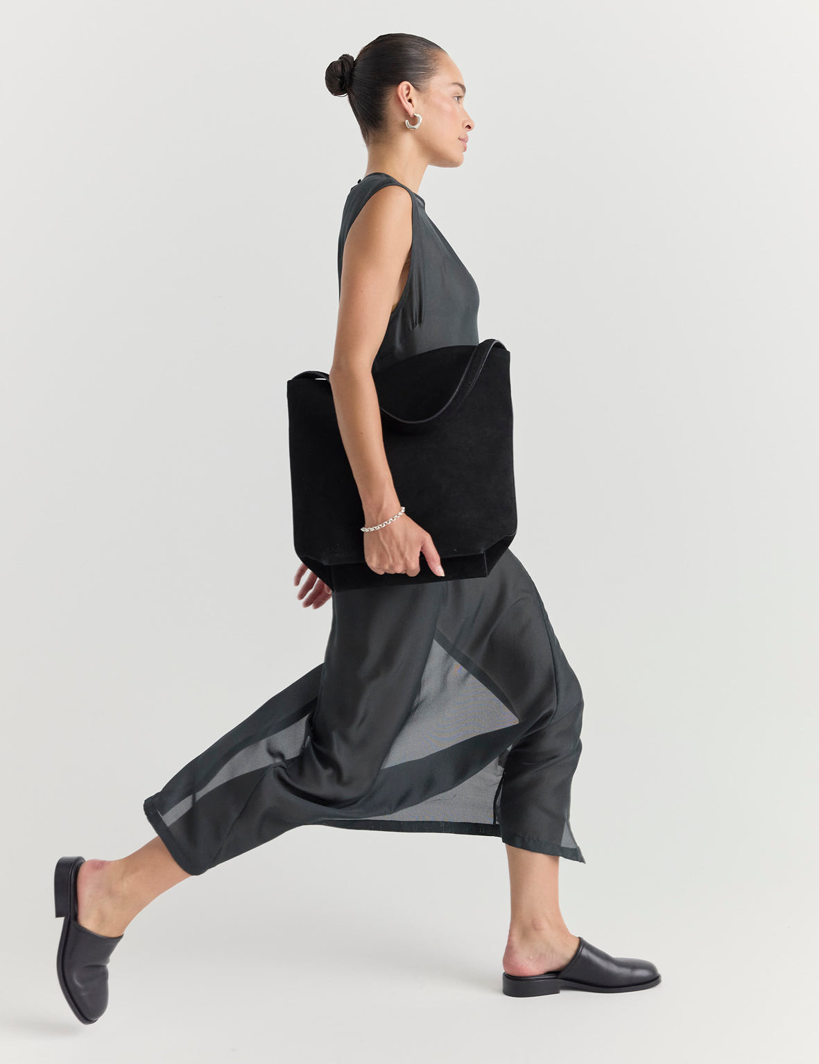 La Tribe | Millie Mule - Black