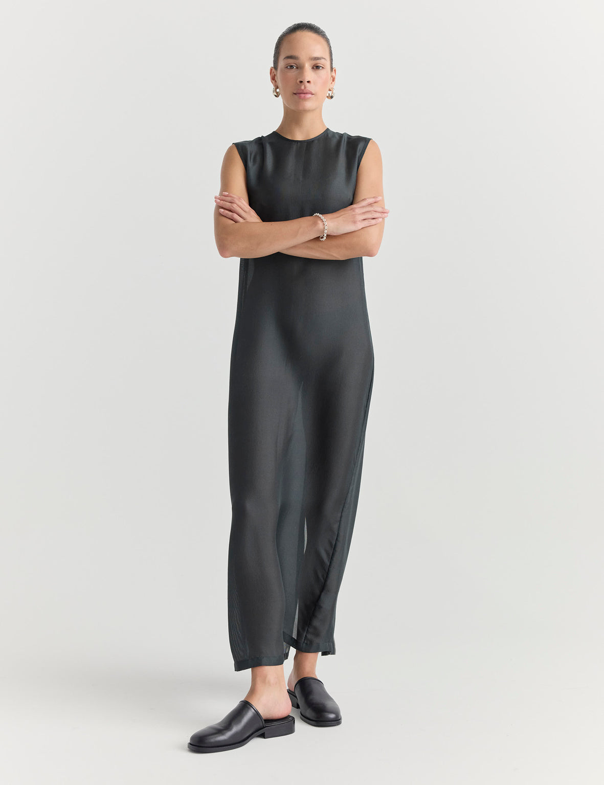 La Tribe | Millie Mule - Black