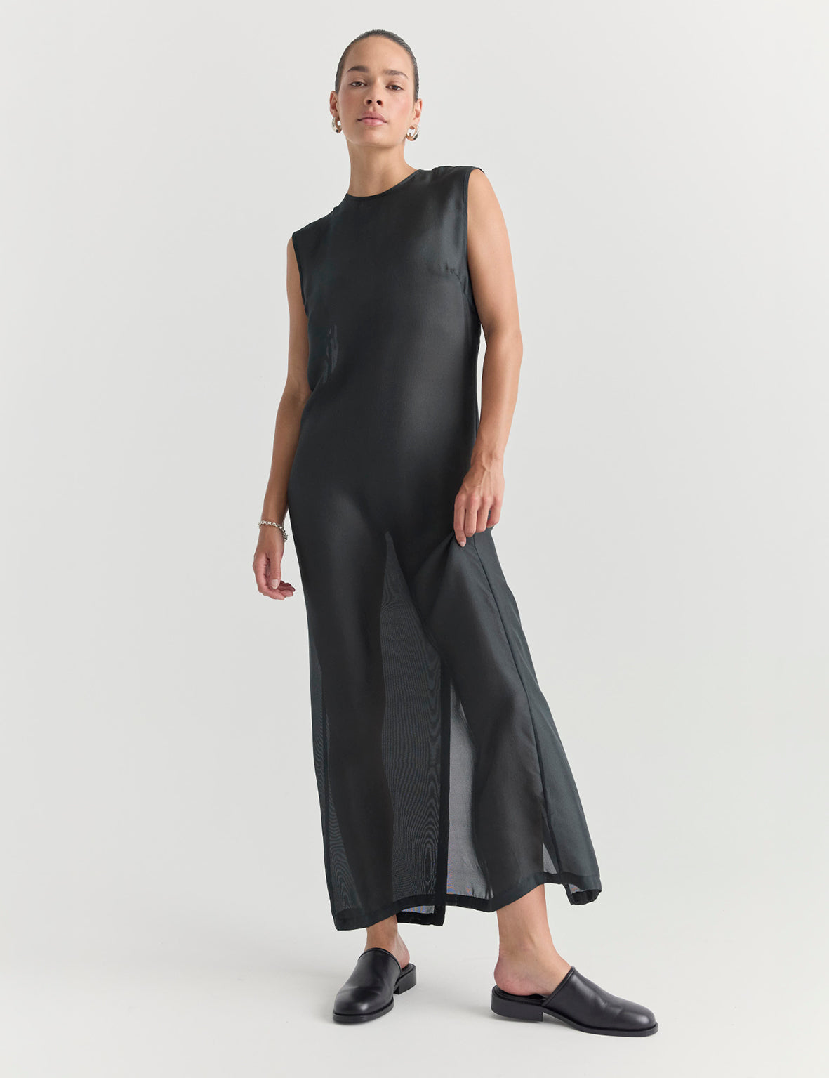 La Tribe | Millie Mule - Black