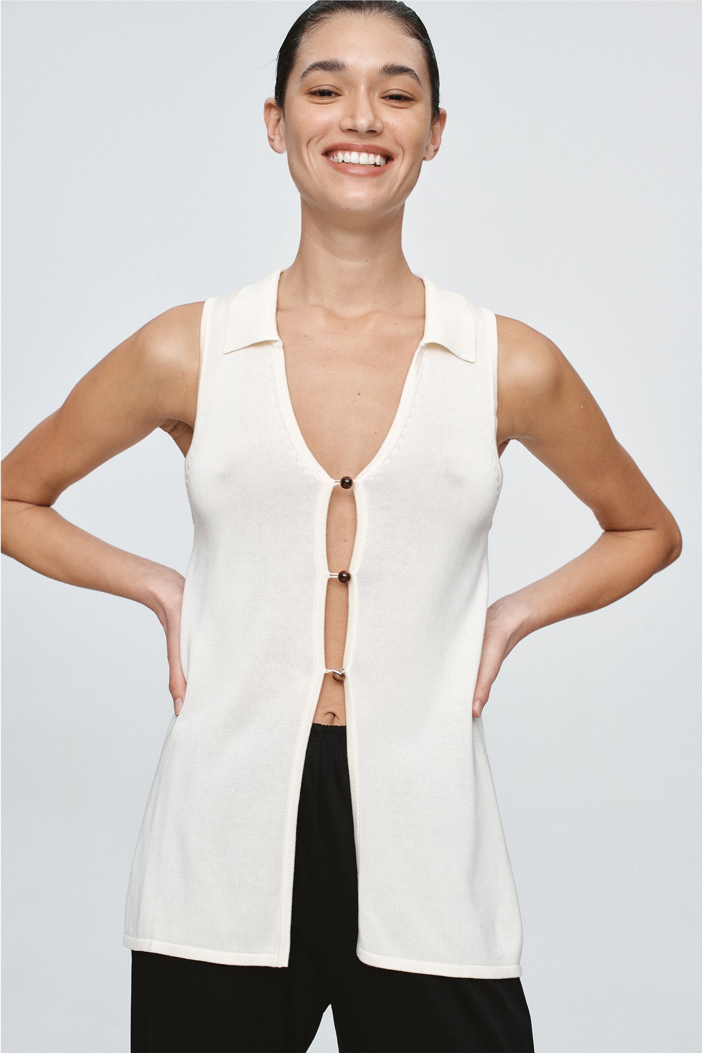 Marle | Mo Top - Ivory