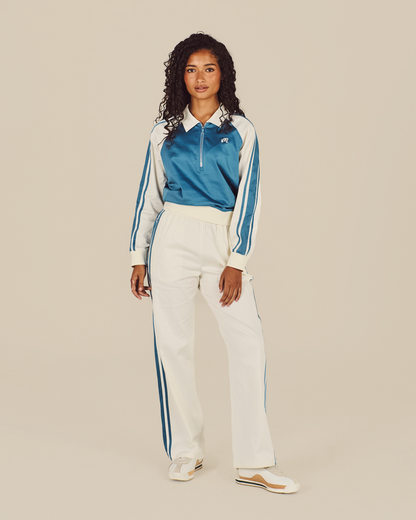 Malbon | Liliana Pullover - Aegean Blue / Cream