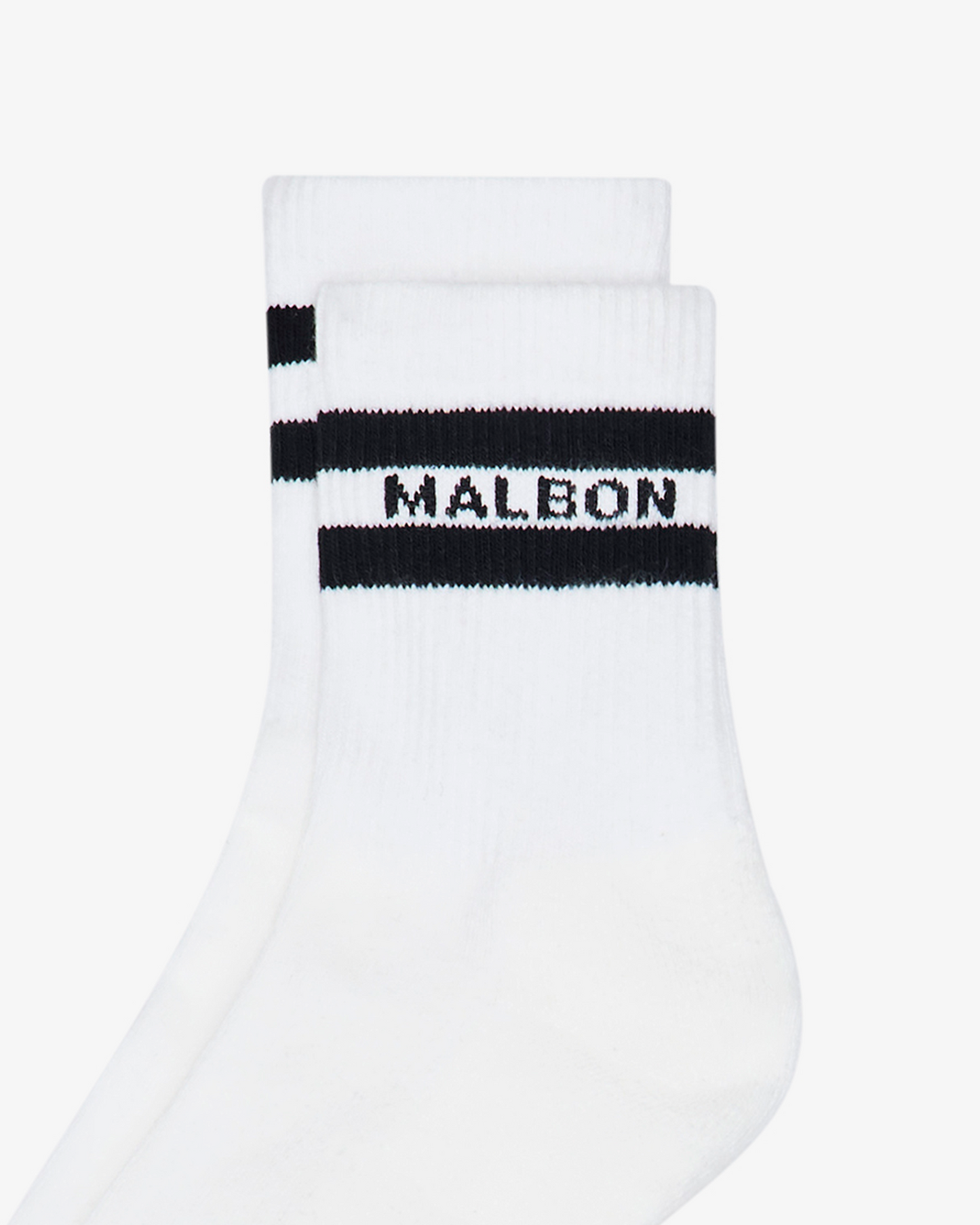 Malbon | Nadine Athletic Sock - White