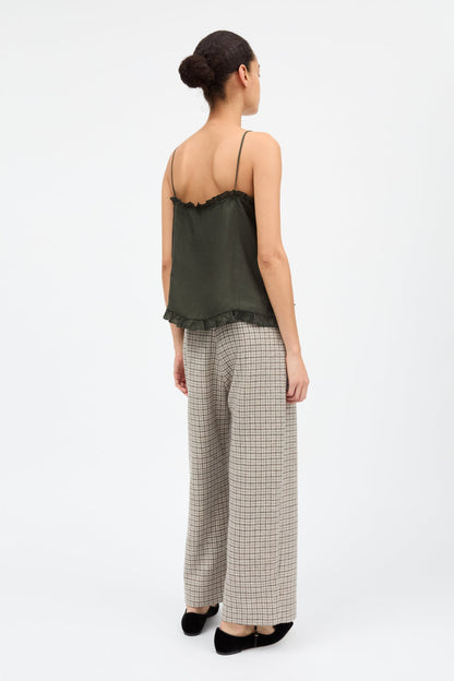 Skall Studio | Madeleine Cami Top - Dark Pine