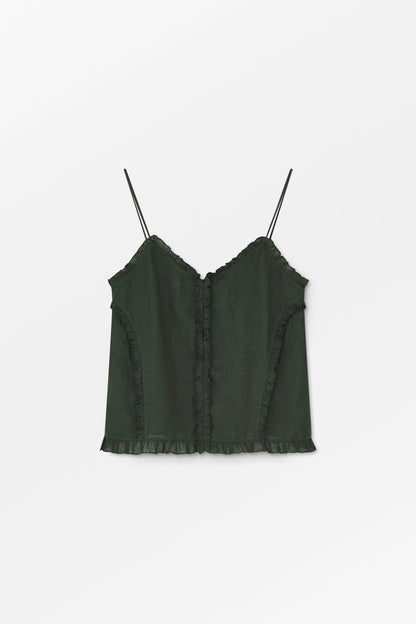 Skall Studio | Madeleine Cami Top - Dark Pine
