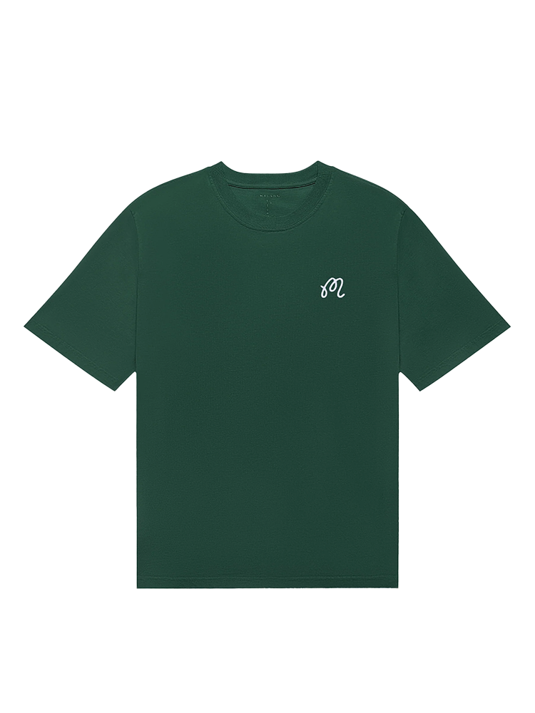 Malbon | Bermuda Brumal Bucket Tee - Hunter Green