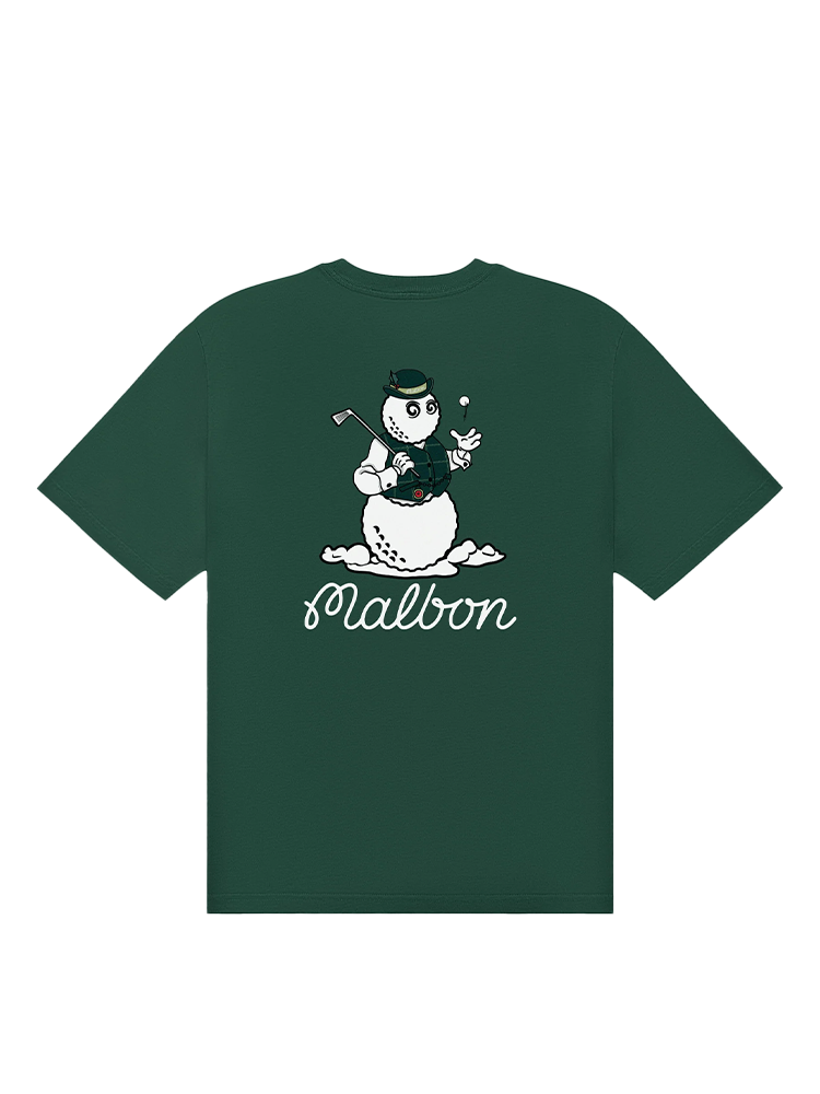 Malbon | Bermuda Brumal Bucket Tee - Hunter Green