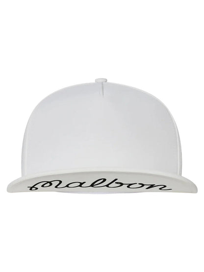 Malbon | X Jesper Parnevik 5 Panel Hat - White