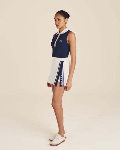 Malbon | Baseline Skirt - White
