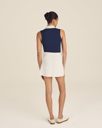 Malbon | Baseline Skirt - White