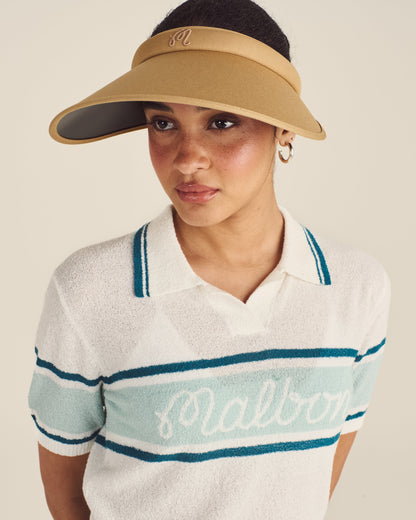 Malbon | Claire Visor - Camel