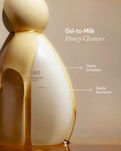 Raeso | Golden Nectar Mānuka Honey Enzyme Cleanser