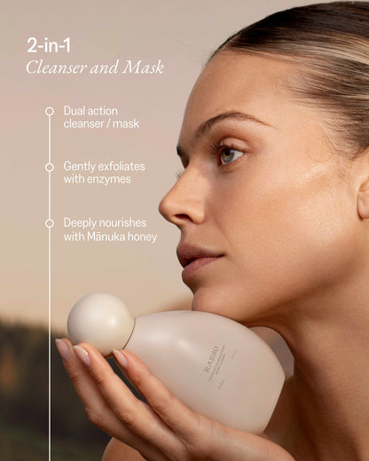 Raeso | Golden Nectar Mānuka Honey Enzyme Cleanser