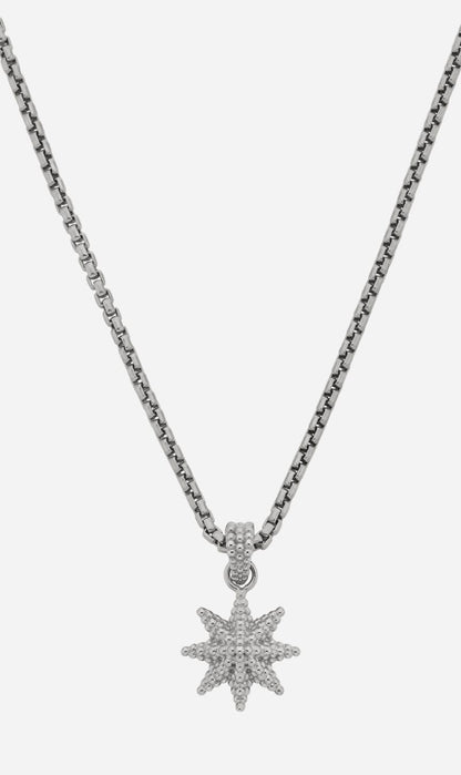 Zoe & Morgan | Morning Star Necklace - Silver