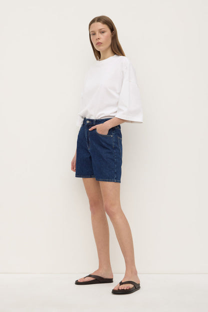 Assembly Label | Mid Rise Vintage Denim Short - Heritage Blue