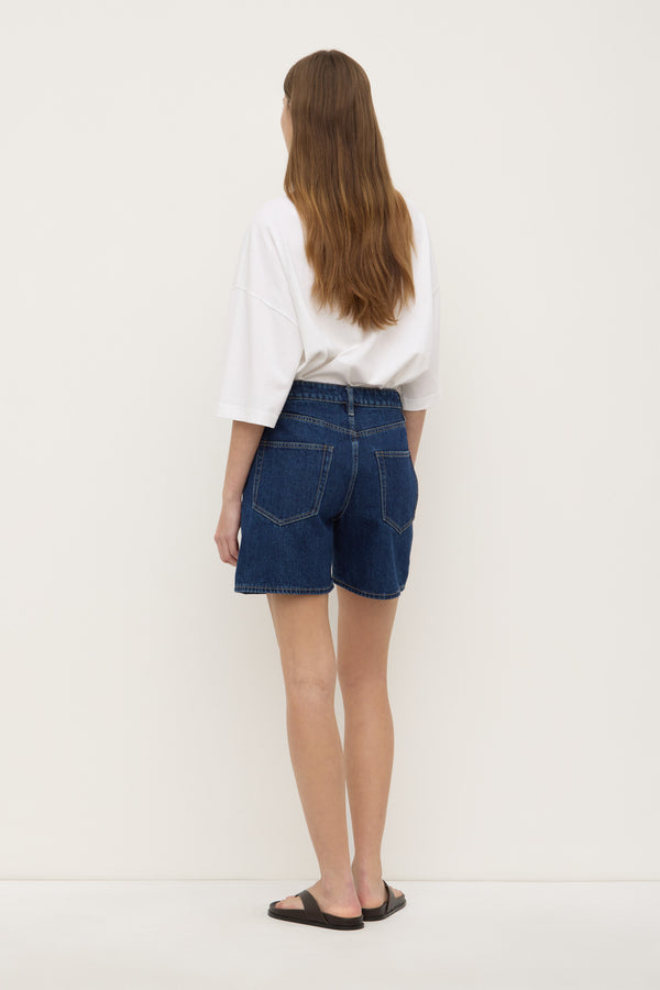 Assembly Label | Mid Rise Vintage Denim Short - Heritage Blue
